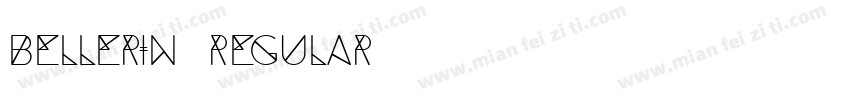 Bellerin Regular字体转换